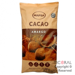 CACAO AMARGO MAPSA X 500 GR